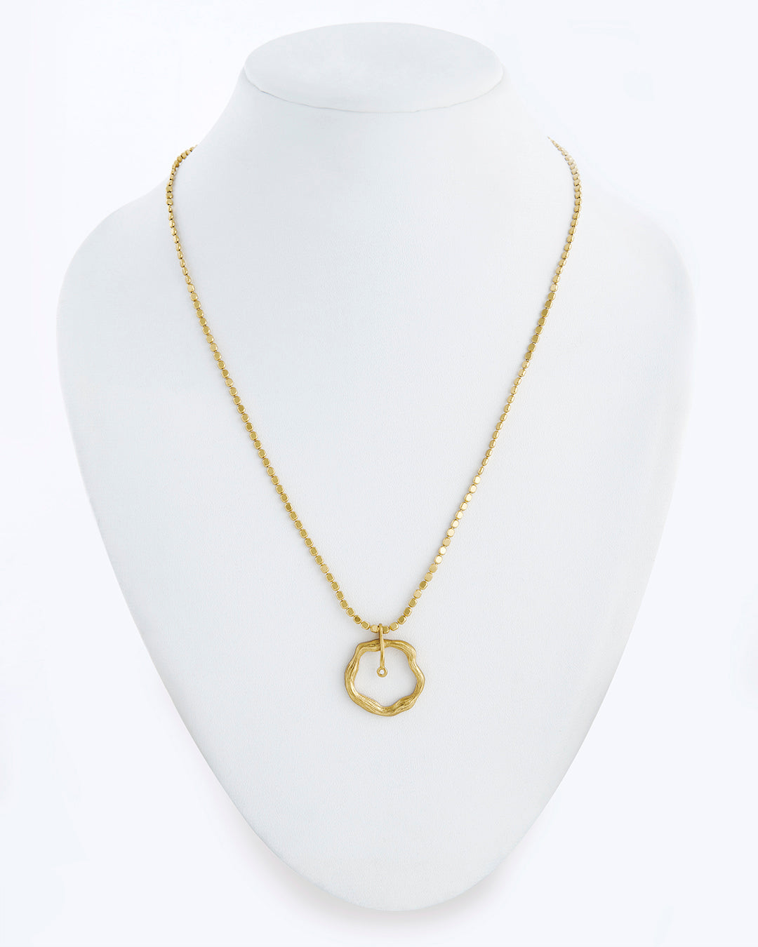 BOLD ALLURE CHUNK NECKLACE | 18K GOLD PLATED