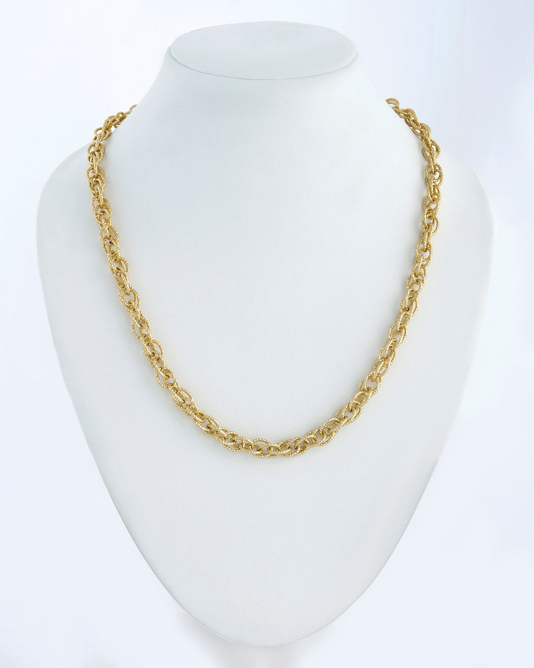 OPULENT OVAL LINK CHAIN | 18K GOLD PLATED