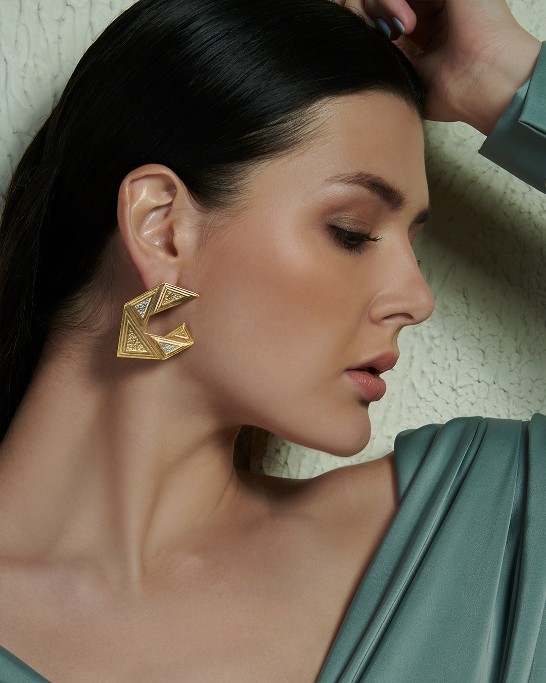 COSMIC HARMONY | 18k GOLD PLATED EARRING