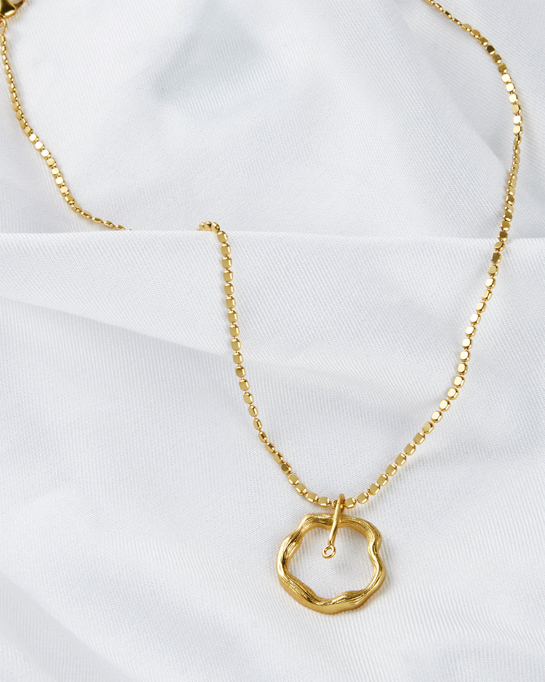 BOLD ALLURE CHUNK NECKLACE | 18K GOLD PLATED