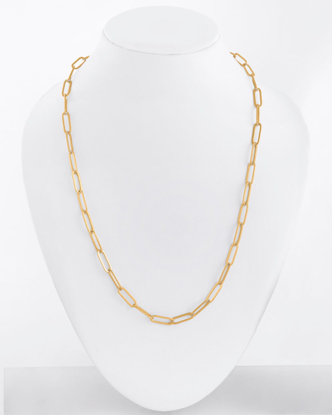 LUMINAIRE LATTICE CHAIN | 18K GOLD PLATED