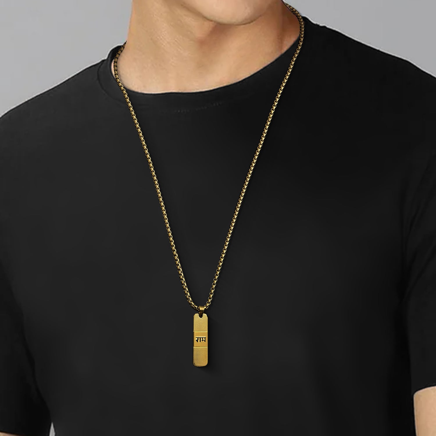 LORD RAMA CUBAN NECKLACE | 316L STAINLESS STEEL