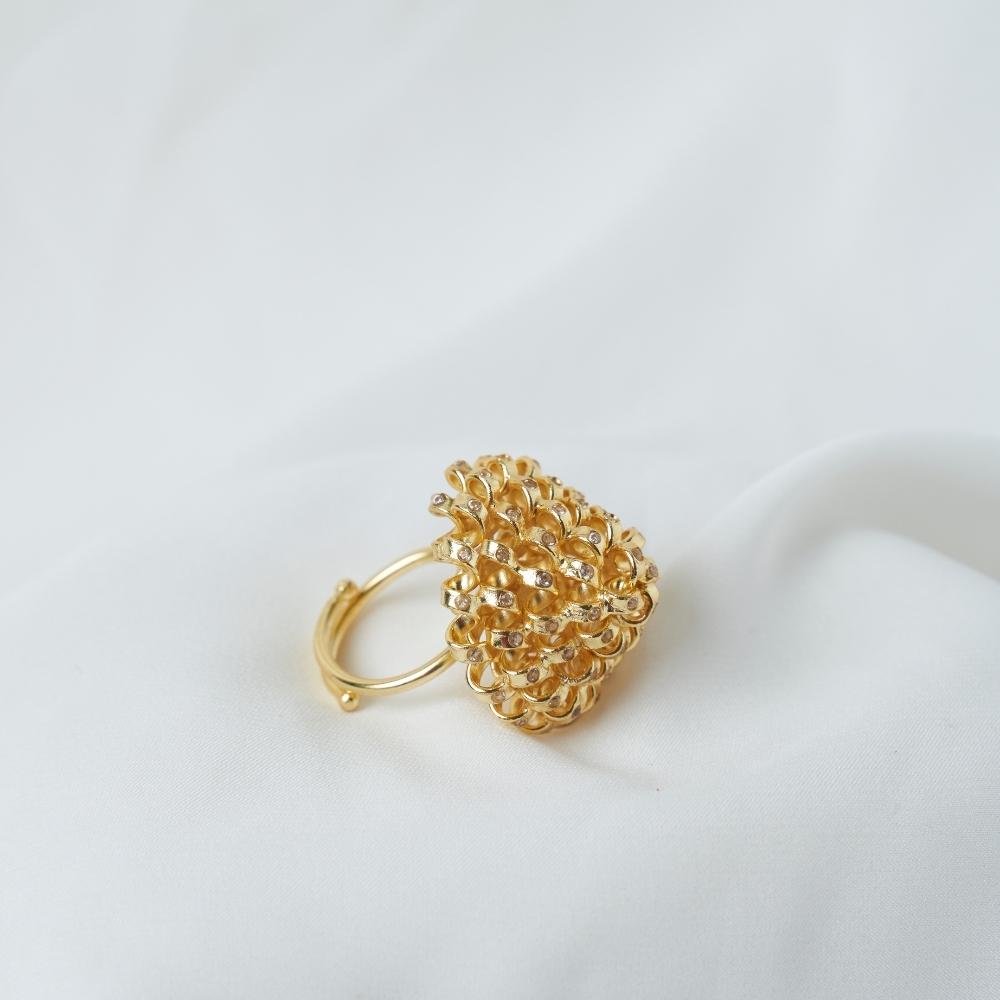 ETERNAL BLOOM RING | 18K GOLD PLATED