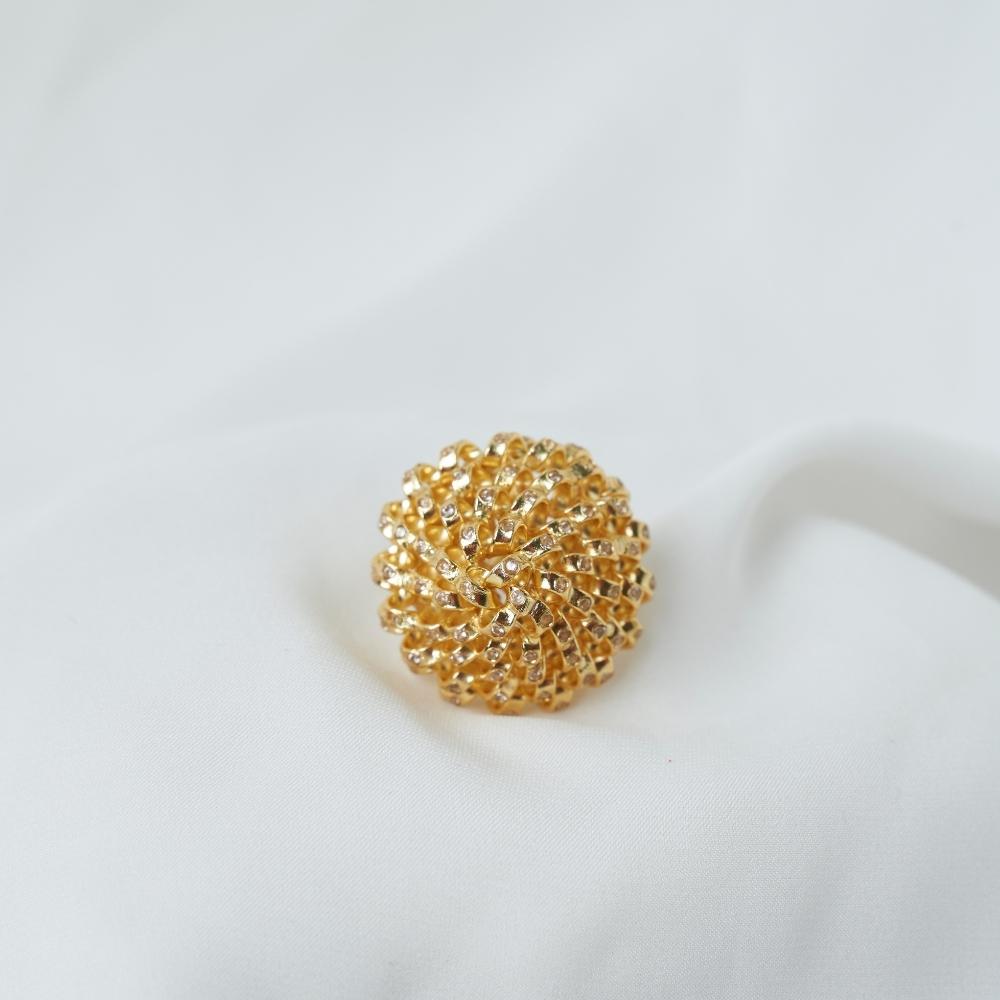 LUXURIOUS GOLDEN GLOW RING | 18K GOLD PLATED